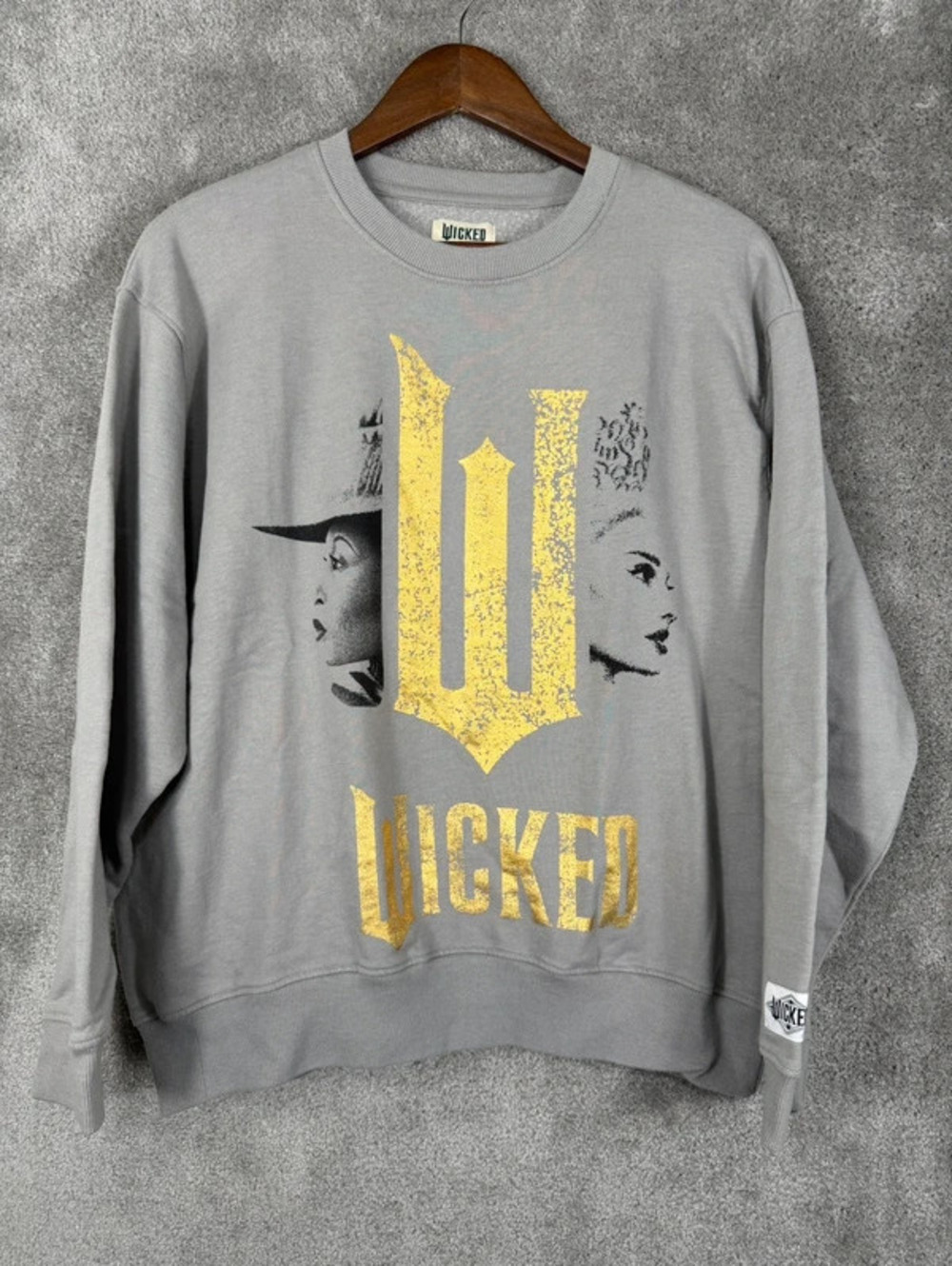 Primark Wicked Movie Graphic Sweatshirt Size M